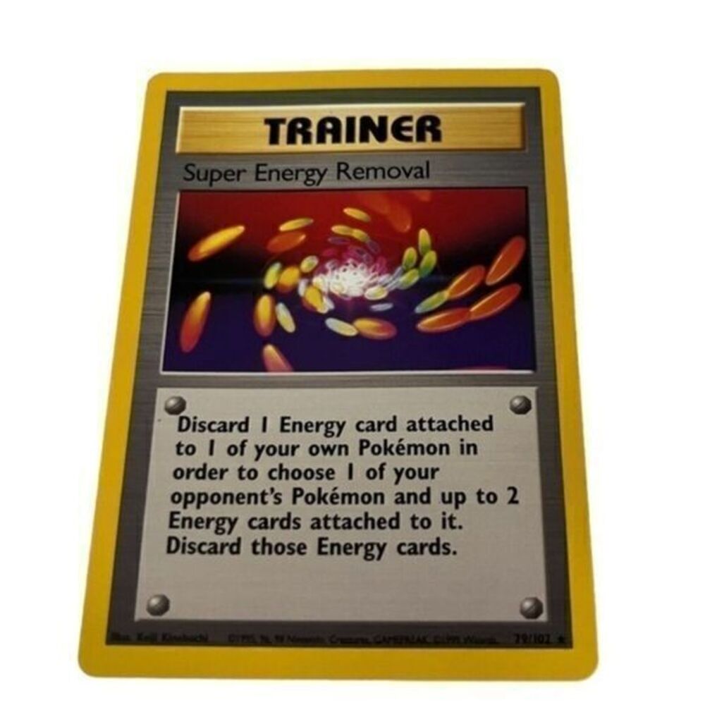 Pokemon Jungle Trainer SUPER ENERGY REMOVAL Very Rare NM/Mint🔥🔥🔥